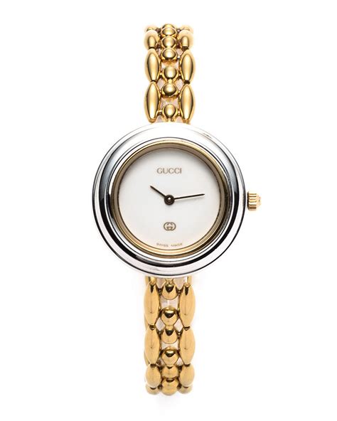 gucci grip gold watch scale|Gucci interchangeable watch.